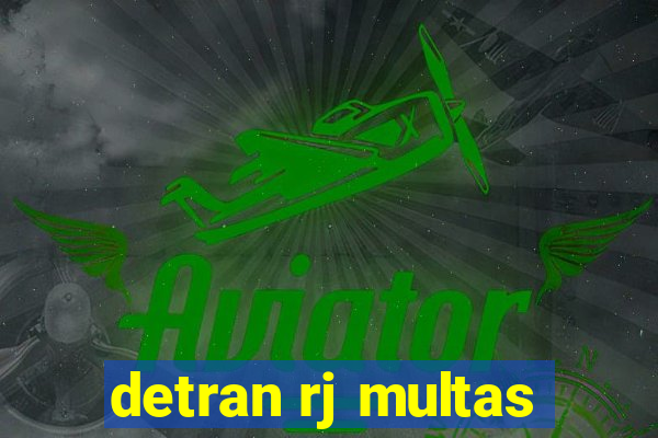 detran rj multas